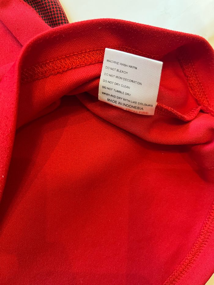 maillot sans manches rouges manchester united 10/11 ans - photo numéro 8