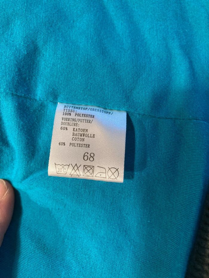 Manteau polaire vert kaki 6/9 mois - photo numéro 7