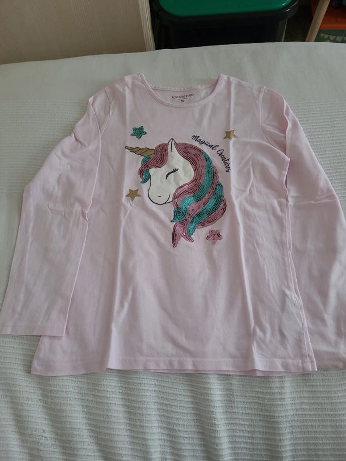 T shirt manches longues 10ans