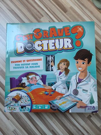 Jeu de société C'est grave docteur ?