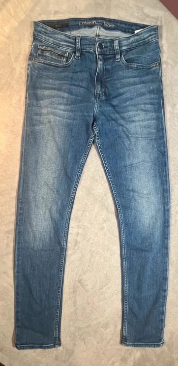 Jean Calvin Klein Homme – Slim Fit – Bleu brut – Taille W30 L32