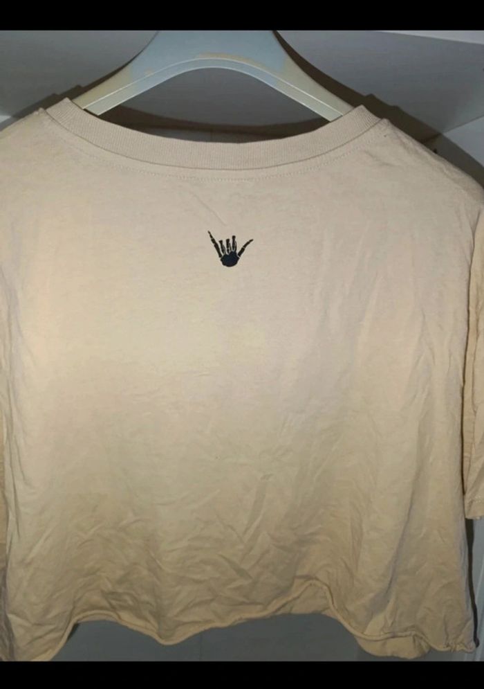 Joli crop top t shirt court - photo numéro 2
