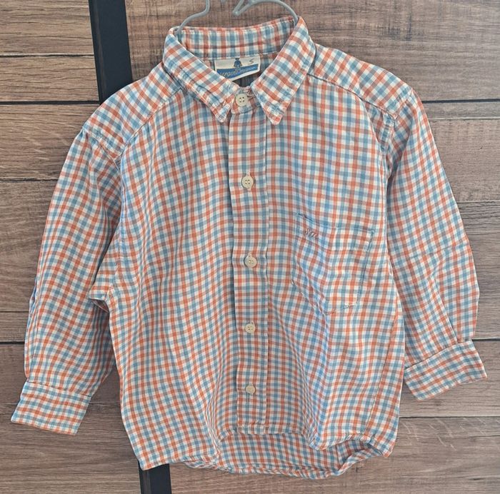 Chemise manches longues Sergent Major en taille 2 ans