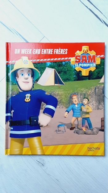 Livre Sam le pompier,  Week-end entre frères