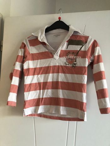 Polo manche longue 8 ans