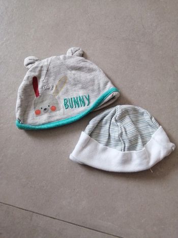 Bonnets naissance bébé