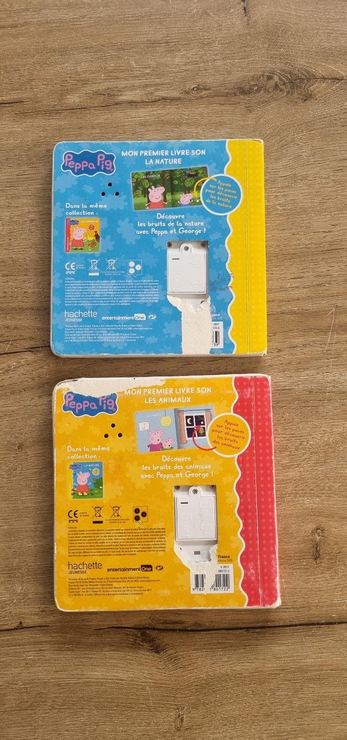Lot livres sonores Peppa Pig - photo numéro 7