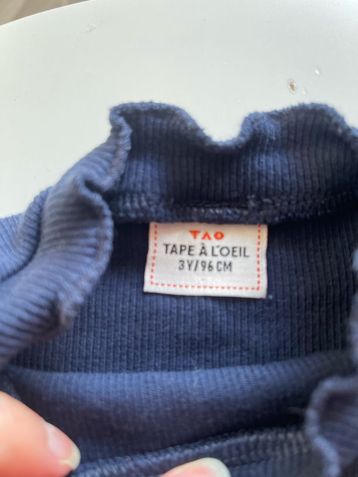 Sous pull bleu - photo numéro 2