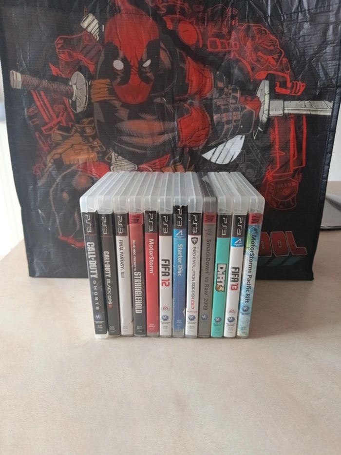Lot de jeux ps3