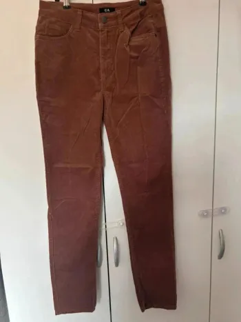 Pantalon jeans c&a marron taille 40 neuf