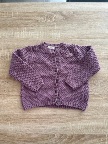 Vend gilet violet taille 3 ans marque vertbaudet en très bonne état