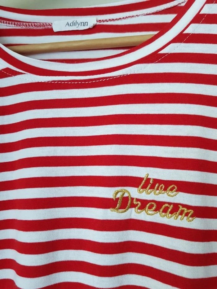 Tee-shirt femme - T. 40 - photo numéro 3