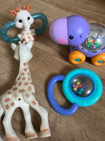 Lot jeu d’éveil bébé Sophie La Girafe