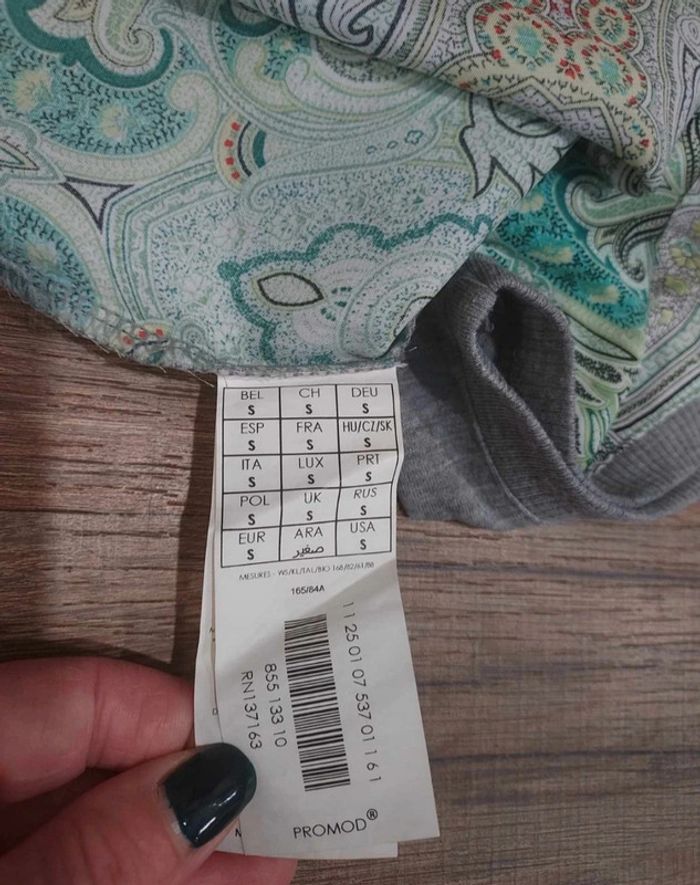 Joli haut Promod Manches courtes - photo numéro 6