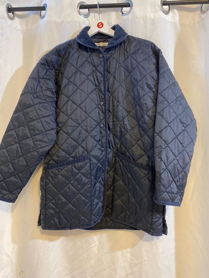 Veste authentic legende bleu marine style équestre - photo numéro 6