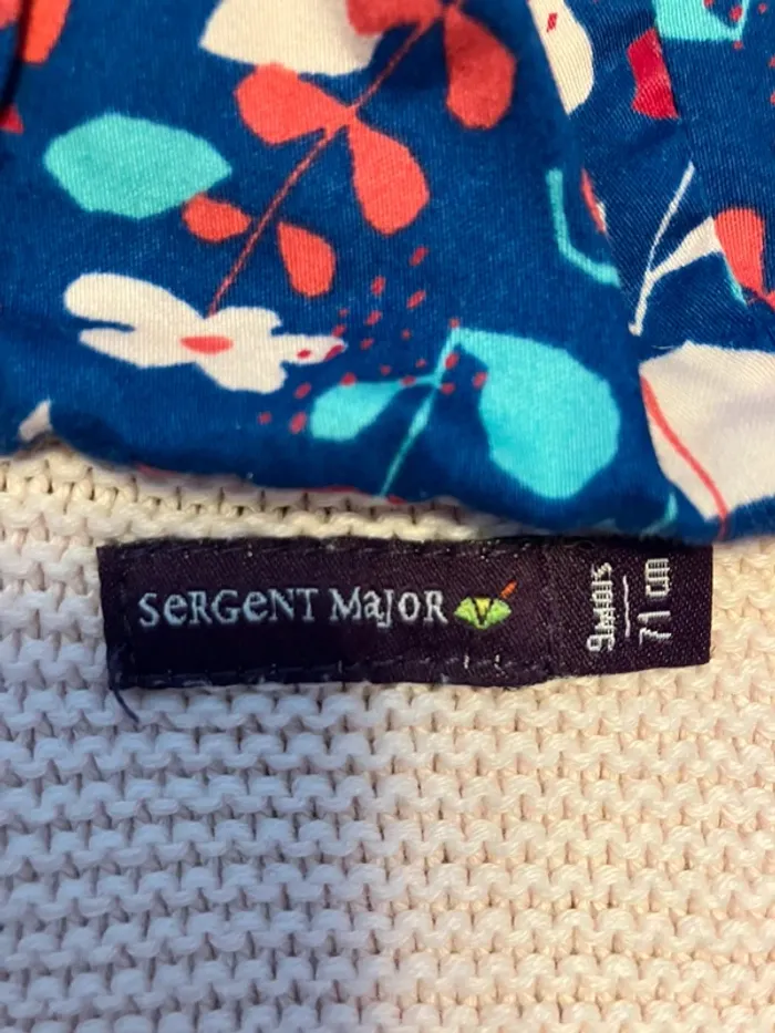 Gilet Sergent Major Fille 9 mois + boléro offert - photo numéro 2