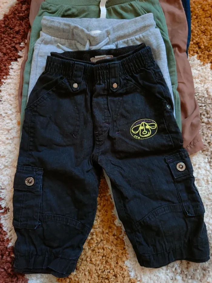 Lot 8 pantalons / jeans / jogging - photo numéro 3