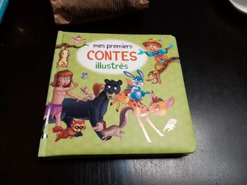 Mes premiers contes illustrés : le livre de la jungle, Pinocchio, bambi