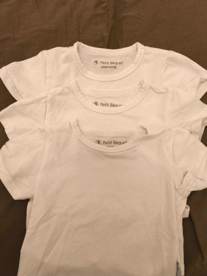 Maillots de corps / t-shirt stretch mixtes - photo numéro 2