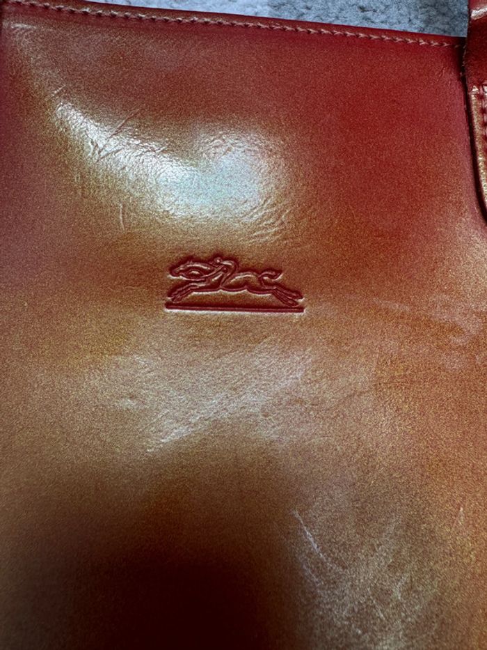 Sac à mains en cuir verni Longchamp - photo numéro 8