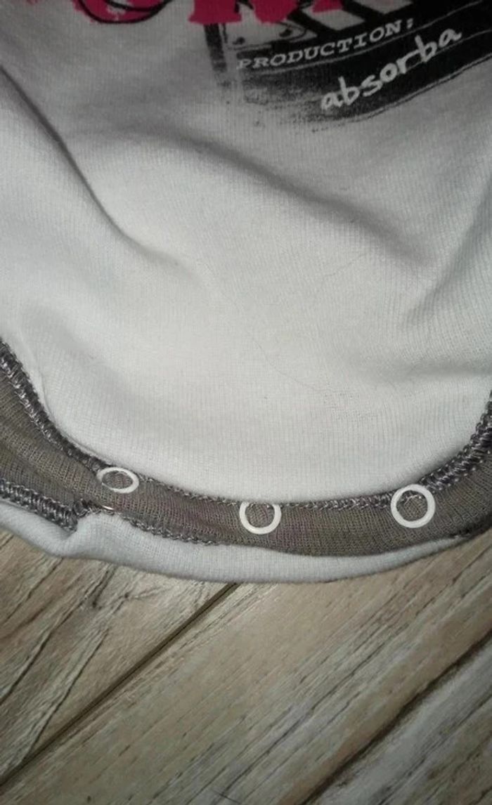 Lot body manches longues fille taille 6 mois - photo numéro 4