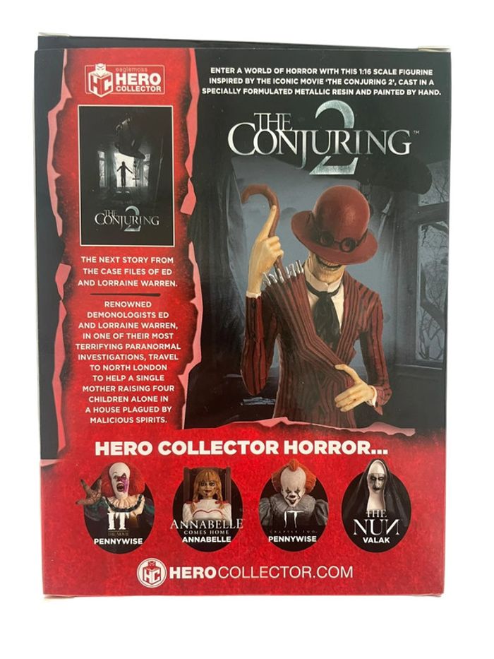 Figurine The Conjuring 2 The Crooked Man 1:16 Eaglemoss Hero Collector neuf - photo numéro 2