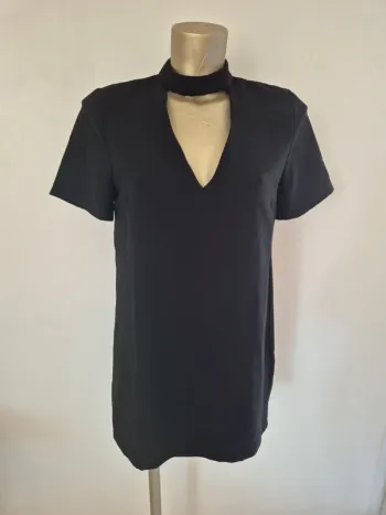 Robe noir zara taille m