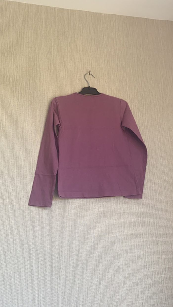 T-shirt violet - photo numéro 2