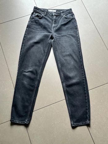 Jean gris mom top shop S