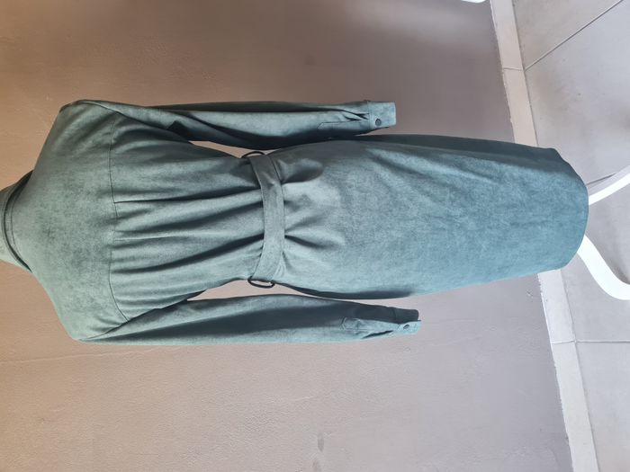 Robe verte Lofty Manner style suédine - photo numéro 2