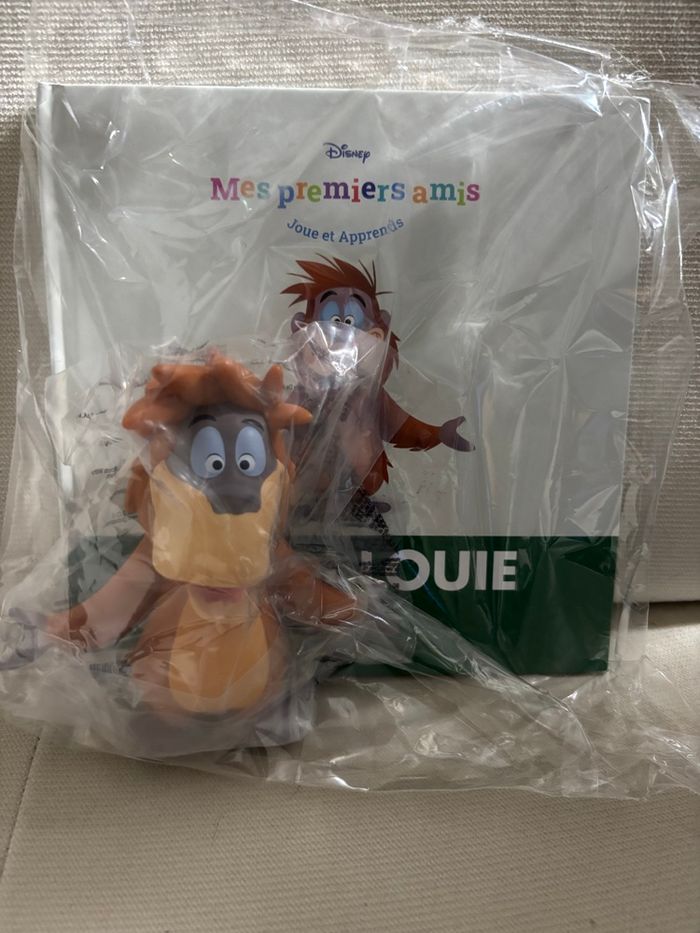Figurine + livre le roi louis n 74 mes premiers amis disney altaya