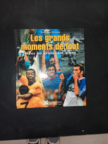 Livre les grand moment de foot
