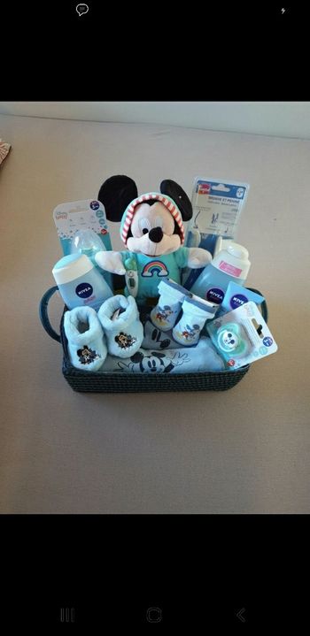 Panier bébé Mickey 3 mois