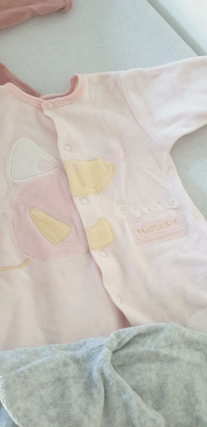 Lot de 3 grenouillères 3 mois - photo numéro 4