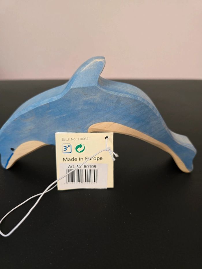 Dauphin en bois Holztiger - photo numéro 3