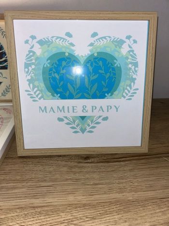 Cadre decoratif fait main