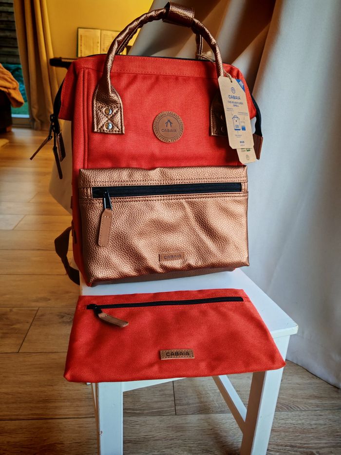 Sac cabaia small et trousse de toilette bogota - photo numéro 5