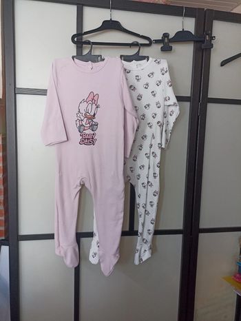 Lot deux pyjamas daisy 23 mois