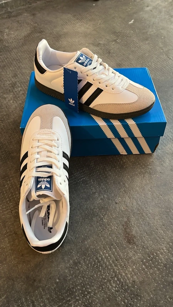 Adidas Samba Blanc 39 - photo numéro 3