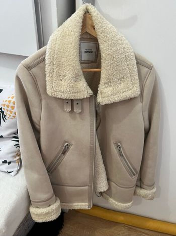 Blouson veste fourré