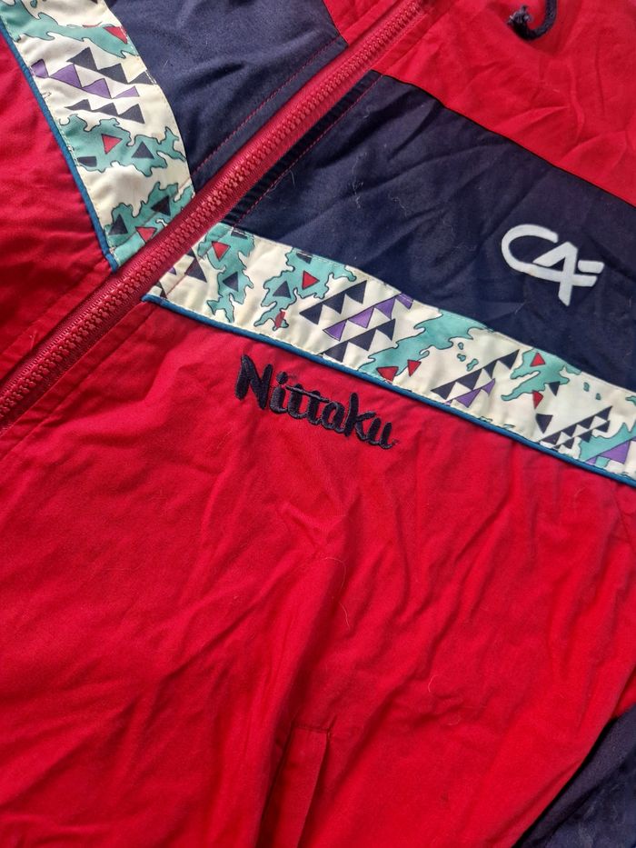 Blouson vintage mixte , homme / femme , Nittaku , taille M - photo numéro 3