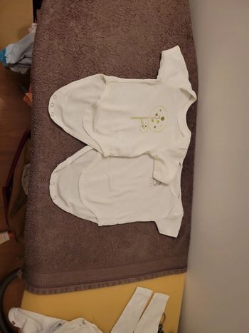 2 bodies manches courtes