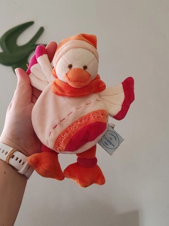 Peluche doudou et compagnie canard