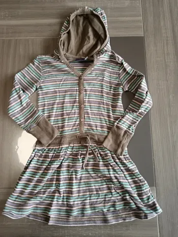 Tunique à capuche fille 6 ans