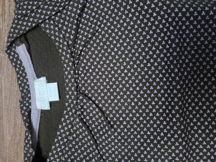 Tshirt manches longues vintage kaki rose - photo numéro 2