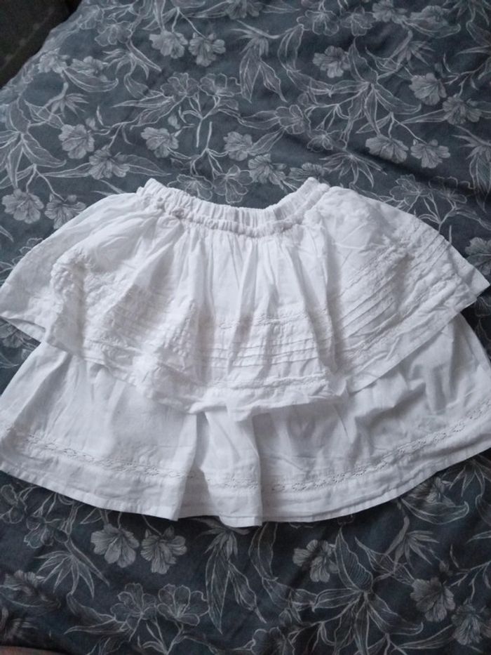 Jupe blanche 8 ans tao - photo numéro 2