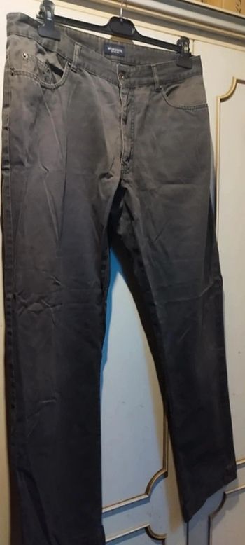 Pantalon en jeans jambe large