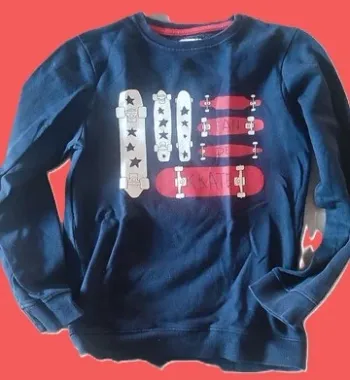 👕 Sweat garçon 12 ans – Vertbaudet – Thème Skate