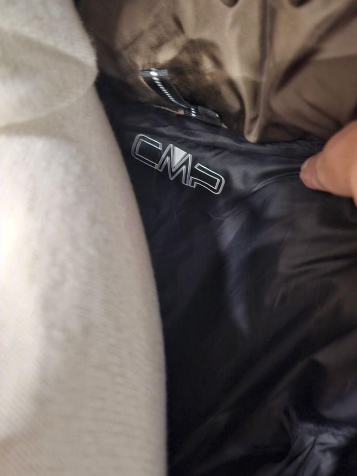 Doudoune longue a capuche marron femme  CMP - photo numéro 4