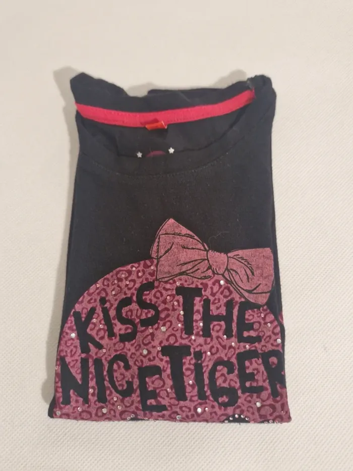 T-shirt manches courtes à motif tête de mort 4 ans Tissaia - photo numéro 4